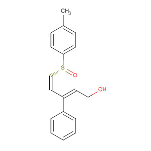 501027-37-8  2,4-Pentadien-1-ol, 5-[(R)-(4-methylphenyl)sulfinyl]-3-phenyl-, (2Z,4Z)-