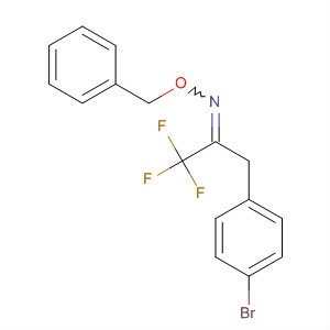 501037-08-7  2-Propanone, 3-(4-bromophenyl)-1,1,1-trifluoro-,O-(phenylmethyl)oxime