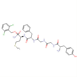 501082-75-3  L-Methioninamide,O-[(2,6-dichlorophenyl)methyl]-L-tyrosylglycylglycyl-L-phenylalanyl-