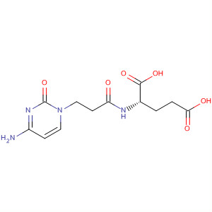 501087-00-9  L-Glutamic acid, N-[3-(4-amino-2-oxo-1(2H)-pyrimidinyl)-1-oxopropyl]-