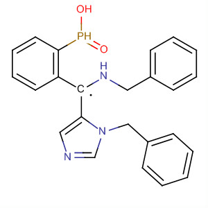 501096-90-8  Phosphinic acid,phenyl[[(phenylmethyl)amino][1-(phenylmethyl)-1H-imidazol-5-yl]methyl]-