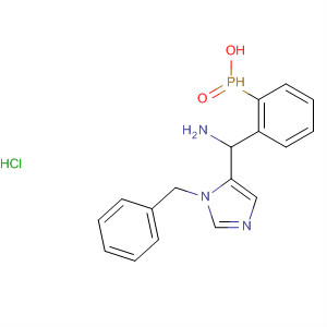 501096-91-9  Phosphinic acid,[amino[1-(phenylmethyl)-1H-imidazol-5-yl]methyl]phenyl-,monohydrochloride