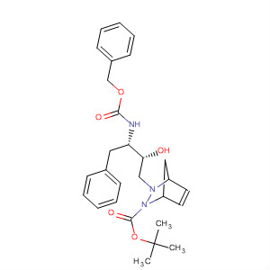 501108-33-4  2,3-Diazabicyclo[2.2.1]hept-5-ene-2-carboxylic acid,3-[(2R,3S)-2-hydroxy-4-phenyl-3-[[(phenylmethoxy)carbonyl]amino]butyl]-, 1,1-dimethylethyl ester