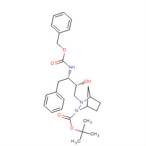 501108-35-6  2,3-Diazabicyclo[2.2.1]heptane-2-carboxylic acid,3-[(2R,3S)-2-hydroxy-4-phenyl-3-[[(phenylmethoxy)carbonyl]amino]butyl]-, 1,1-dimethylethyl ester