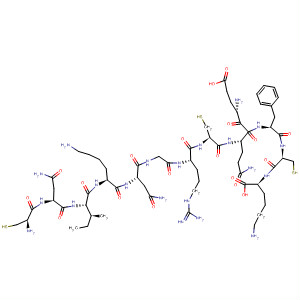 501118-08-7  L-Lysine,L-cysteinyl-L-asparaginyl-L-isoleucyl-L-lysyl-L-asparaginylglycyl-L-arginyl-L-cysteinyl-L-a-glutamyl-L-glutaminyl-L-phenylalanyl-L-cysteinyl-