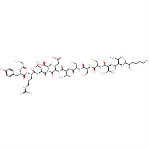 501118-11-2  L-Alanine,L-lysyl-L-valyl-L-valyl-L-cysteinyl-L-seryl-L-cysteinyl-L-threonyl-L-a-glutamylglycyl-L-tyrosyl-L-arginyl-L-leucyl-