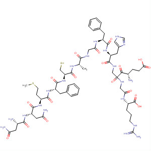 501118-91-8  L-Arginine,L-asparaginyl-L-asparaginyl-L-methionyl-L-phenylalanyl-L-cysteinyl-L-alanylglycyl-L-phenylalanyl-L-histidyl-L-a-glutamylglycylglycyl-