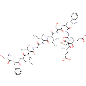 501118-97-4  L-Cysteine,L-seryl-L-phenylalanyl-L-leucyl-L-threonylglycyl-L-isoleucyl-L-isoleucyl-L-seryl-L-tryptophylglycyl-L-a-glutamyl-L-a-glutamyl-