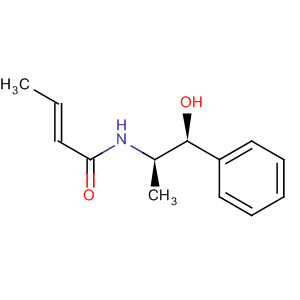 501124-08-9  2-Butenamide, N-[(1R,2S)-2-hydroxy-1-methyl-2-phenylethyl]-, (2E)-