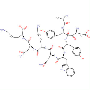 501328-91-2  L-Lysine,L-alanyl-L-a-aspartyl-L-tyrosyl-L-tyrosyl-L-tryptophyl-L-asparaginyl-L-lysyl-L-asparaginyl-