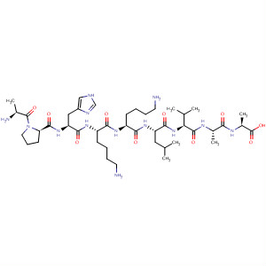 501328-95-6  L-Alanine, L-alanyl-L-prolyl-L-histidyl-L-lysyl-L-lysyl-L-leucyl-L-valyl-L-alanyl-