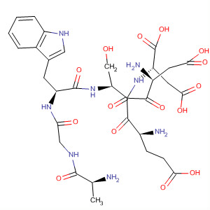 501329-26-6  L-Aspartic acid,L-alanylglycyl-L-tryptophyl-L-a-aspartyl-L-a-glutamyl-L-seryl-