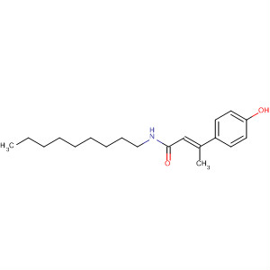 501333-85-3  2-Butenamide, 3-(4-hydroxyphenyl)-N-nonyl-, (2E)-