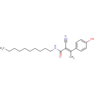 501333-89-7  2-Butenamide, 2-cyano-N-decyl-3-(4-hydroxyphenyl)-, (2E)-