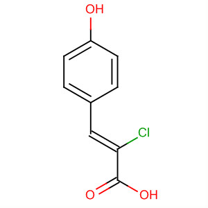 501334-16-3  2-Propenoic acid, 2-chloro-3-(4-hydroxyphenyl)-, (2Z)-