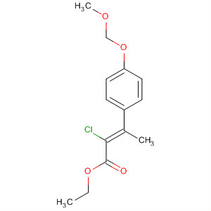 501334-17-4  2-Butenoic acid, 2-chloro-3-[4-(methoxymethoxy)phenyl]-, ethyl ester,(2Z)-