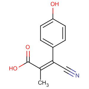 501334-21-0  2-Propenoic acid, 3-cyano-3-(4-hydroxyphenyl)-2-methyl-, (2E)-