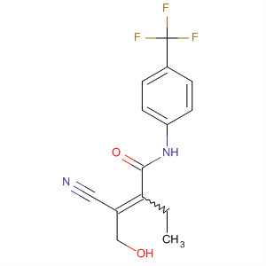 501344-87-2  2-Butenamide, 3-cyano-2-ethyl-4-hydroxy-N-[4-(trifluoromethyl)phenyl]-