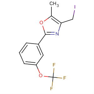 501362-56-7  Oxazole, 4-(iodomethyl)-5-methyl-2-[3-(trifluoromethoxy)phenyl]-
