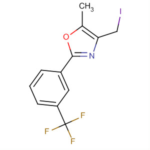 501362-94-3  Oxazole, 4-(iodomethyl)-5-methyl-2-[3-(trifluoromethyl)phenyl]-