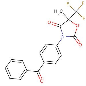 501368-36-1  2,4-Oxazolidinedione, 3-(4-benzoylphenyl)-5-methyl-5-(trifluoromethyl)-