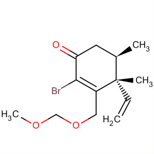 501369-33-1  2-Cyclohexen-1-one,2-bromo-4-ethenyl-3-[(methoxymethoxy)methyl]-4,5-dimethyl-, (4S,5R)-