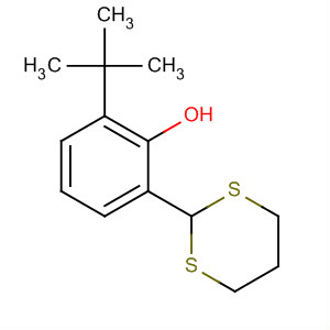 501411-52-5  Phenol, 2-(1,1-dimethylethyl)-6-(1,3-dithian-2-yl)-