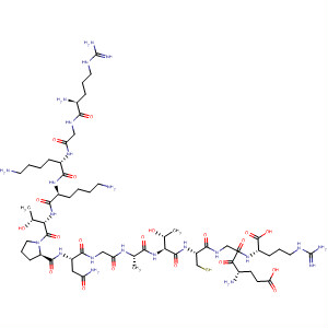 501418-95-7  L-Arginine,L-arginylglycyl-L-lysyl-L-lysyl-L-threonyl-L-prolyl-L-asparaginylglycyl-L-alanyl-L-threonyl-L-cysteinyl-L-a-glutamylglycyl-