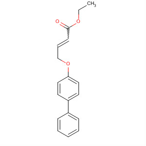 501428-26-8  2-Butenoic acid, 4-([1,1'-biphenyl]-4-yloxy)-, ethyl ester