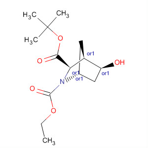 501431-06-7  2-Azabicyclo[2.2.1]heptane-2,3-dicarboxylic acid, 5-hydroxy-,2-(1,1-dimethylethyl) 3-ethyl ester, (1R,3R,4R,5S)-rel-