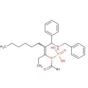 501432-28-6  Phosphonic acid, [2-[phenyl[(phenylmethyl)amino]methyl]-1-hexenyl]-,diethyl ester