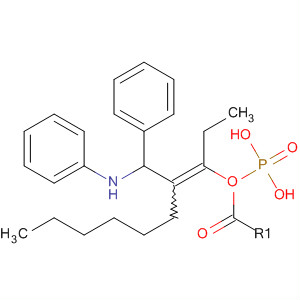 501432-29-7  Phosphonic acid, [2-[phenyl(phenylamino)methyl]-1-hexenyl]-, diethylester