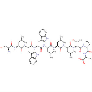 501439-58-3  L-Alanine,L-seryl-L-leucyl-L-tryptophyl-L-tryptophyl-L-leucyl-L-leucyl-L-leucyl-L-threonyl-L-prolyl-