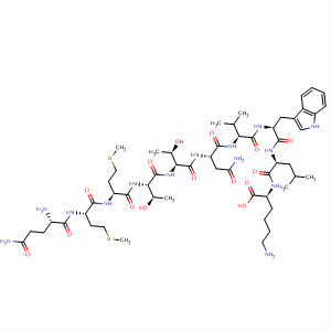 501440-19-3  L-Lysine,L-glutaminyl-L-methionyl-L-methionyl-L-threonyl-L-threonyl-L-asparaginyl-L-valyl-L-tryptophyl-L-leucyl-