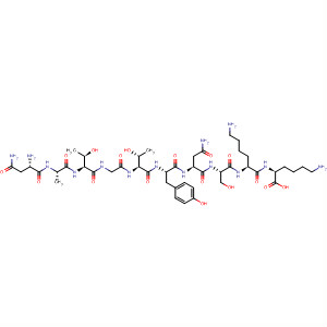 501440-34-2  L-Lysine,L-asparaginyl-L-alanyl-L-threonylglycyl-L-threonyl-L-tyrosyl-L-asparaginyl-L-seryl-L-lysyl-