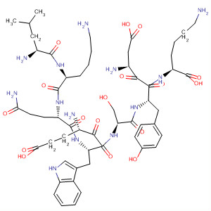 501440-67-1  L-Lysine,L-leucyl-L-lysyl-L-glutaminyl-L-a-glutamyl-L-tryptophyl-L-seryl-L-a-aspartyl-L-tyrosyl-