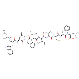 501441-43-6  L-Leucine,L-leucyl-L-tryptophyl-L-leucyl-L-phenylalanyl-L-isoleucyl-L-isoleucyl-L-valyl-L-cysteinyl-L-phenylalanyl-