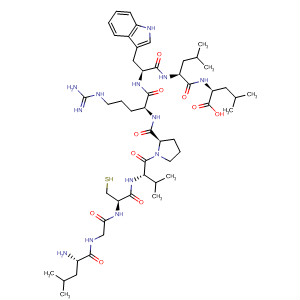501441-78-7  L-Leucine,L-leucylglycyl-L-cysteinyl-L-valyl-L-prolyl-L-arginyl-L-tryptophyl-L-leucyl-