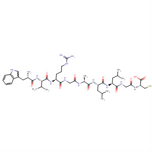 501441-89-0  L-Cysteine,L-tryptophyl-L-valyl-L-arginylglycyl-L-alanyl-L-leucyl-L-leucylglycyl-
