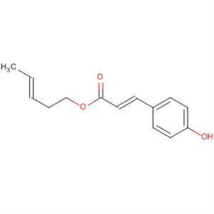 500004-66-0  2-Propenoic acid, 3-(4-hydroxyphenyl)-, (3E)-3-pentenyl ester, (2E)-