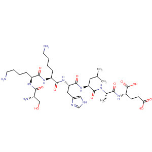 500101-79-1  L-Glutamic acid, L-seryl-L-lysyl-L-lysyl-L-histidyl-L-leucyl-L-alanyl-