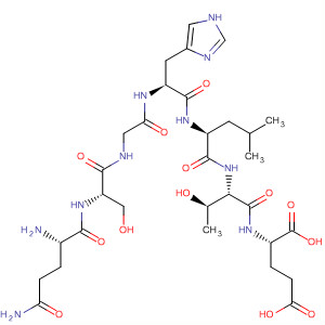 500101-82-6  L-Glutamic acid, L-glutaminyl-L-serylglycyl-L-histidyl-L-leucyl-L-threonyl-