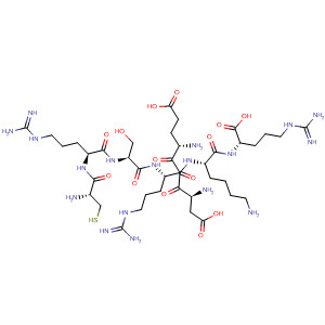 500101-95-1  L-Arginine,L-cysteinyl-L-arginyl-L-seryl-L-a-aspartyl-L-a-glutamyl-L-arginyl-L-lysyl-