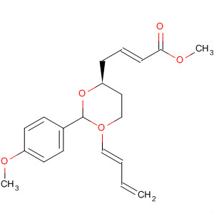 500102-38-5  2-Butenoic acid,4-[(4S,5S)-5-(1E)-1,3-butadienyl-2-(4-methoxyphenyl)-1,3-dioxan-4-yl]-,methyl ester, (2E)-