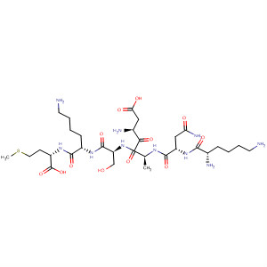 500121-24-4  L-Methionine, L-lysyl-L-asparaginyl-L-a-aspartyl-L-alanyl-L-seryl-L-lysyl-