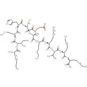 500121-50-6  L-Lysine,L-lysyl-L-isoleucyl-L-methionyl-L-histidyl-L-a-glutamyl-L-cysteinyl-L-alanyl-L-lysyl-L-lysyl-L-valyl-L-lysyl-