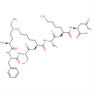 500121-80-2  L-Asparagine, L-lysyl-L-phenylalanyl-L-cysteinyl-L-lysyl-L-alanyl-L-lysyl-