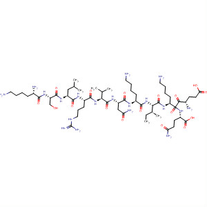 500121-96-0  L-Glutamine,L-lysyl-L-seryl-L-leucyl-L-arginyl-L-valyl-L-asparaginyl-L-lysyl-L-isoleucyl-L-a-glutamyl-L-lysyl-