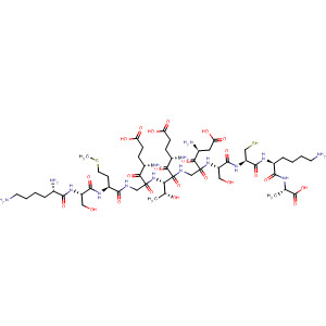 500122-00-9  L-Alanine,L-lysyl-L-seryl-L-methionyl-L-a-glutamylglycyl-L-a-glutamyl-L-threonyl-L-a-aspartylglycyl-L-seryl-L-cysteinyl-L-lysyl-