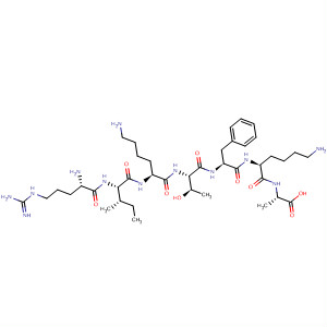 500123-52-4  L-Alanine, L-arginyl-L-isoleucyl-L-lysyl-L-threonyl-L-phenylalanyl-L-lysyl-